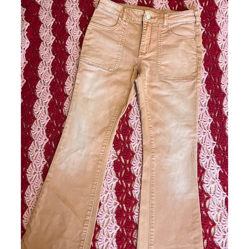 Anthropologie pilcro peach bootcut Jeans